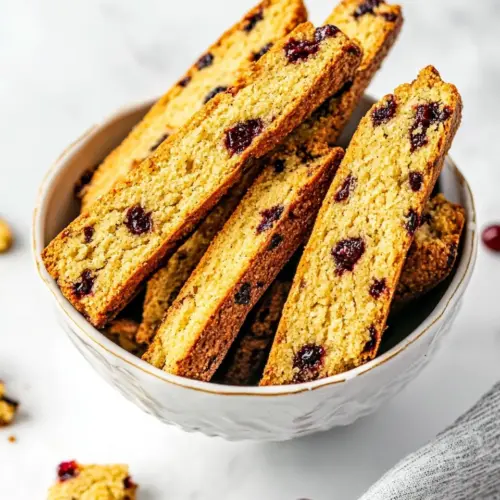 Cranberry Orange Biscotti