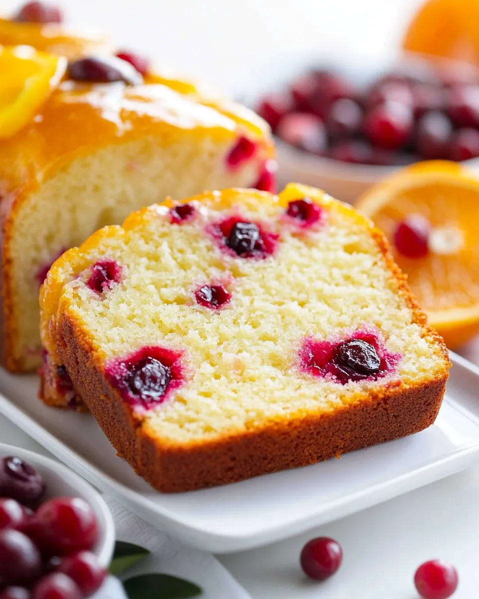 Cranberry Orange Loaf