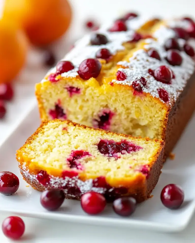 Cranberry Orange Loaf