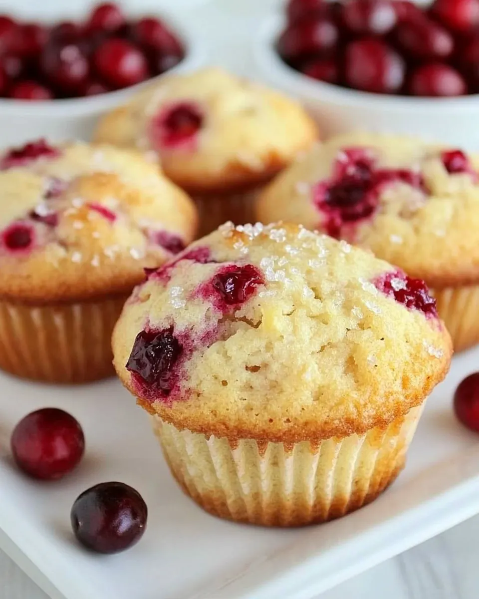 Cranberry Orange Muffins