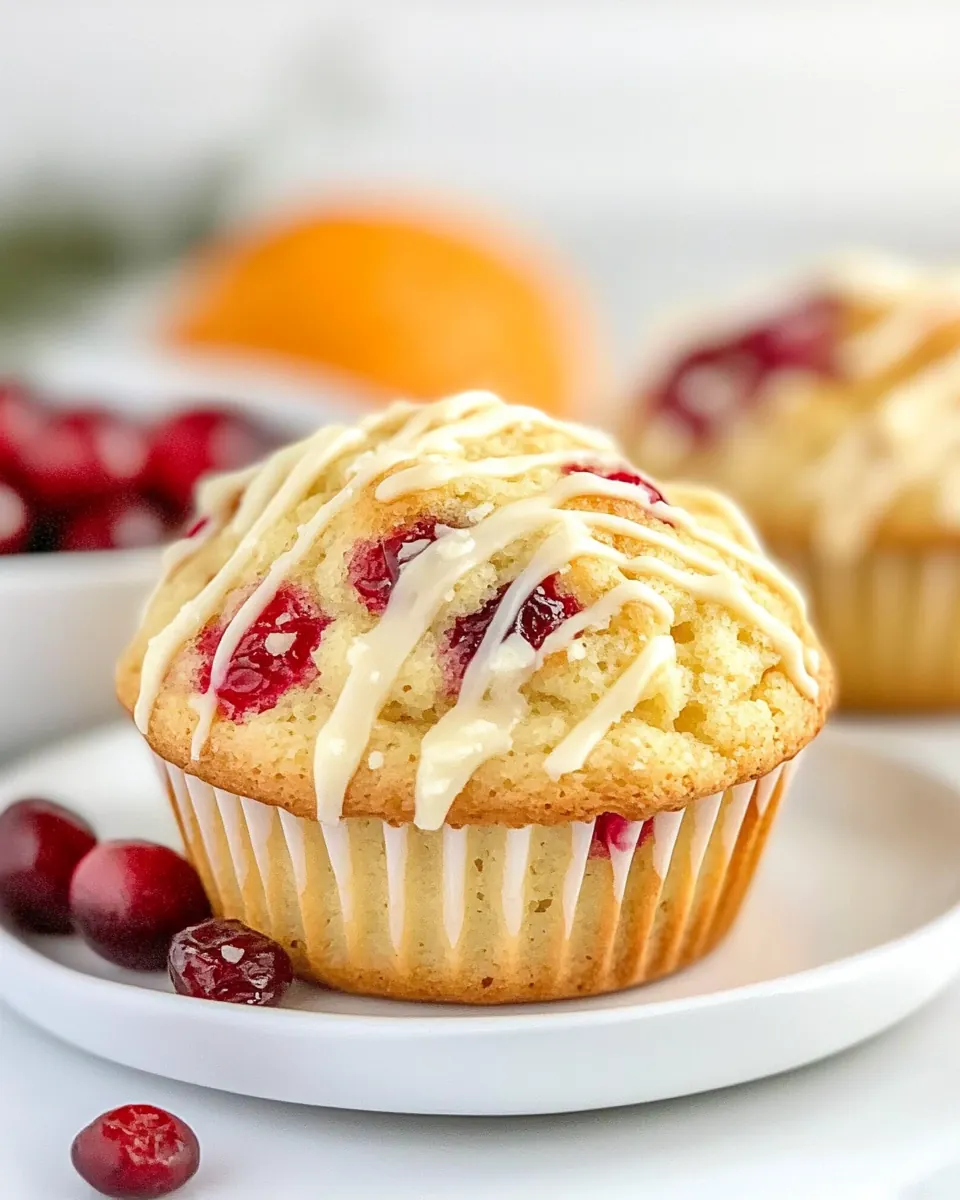 Cranberry Orange Muffins