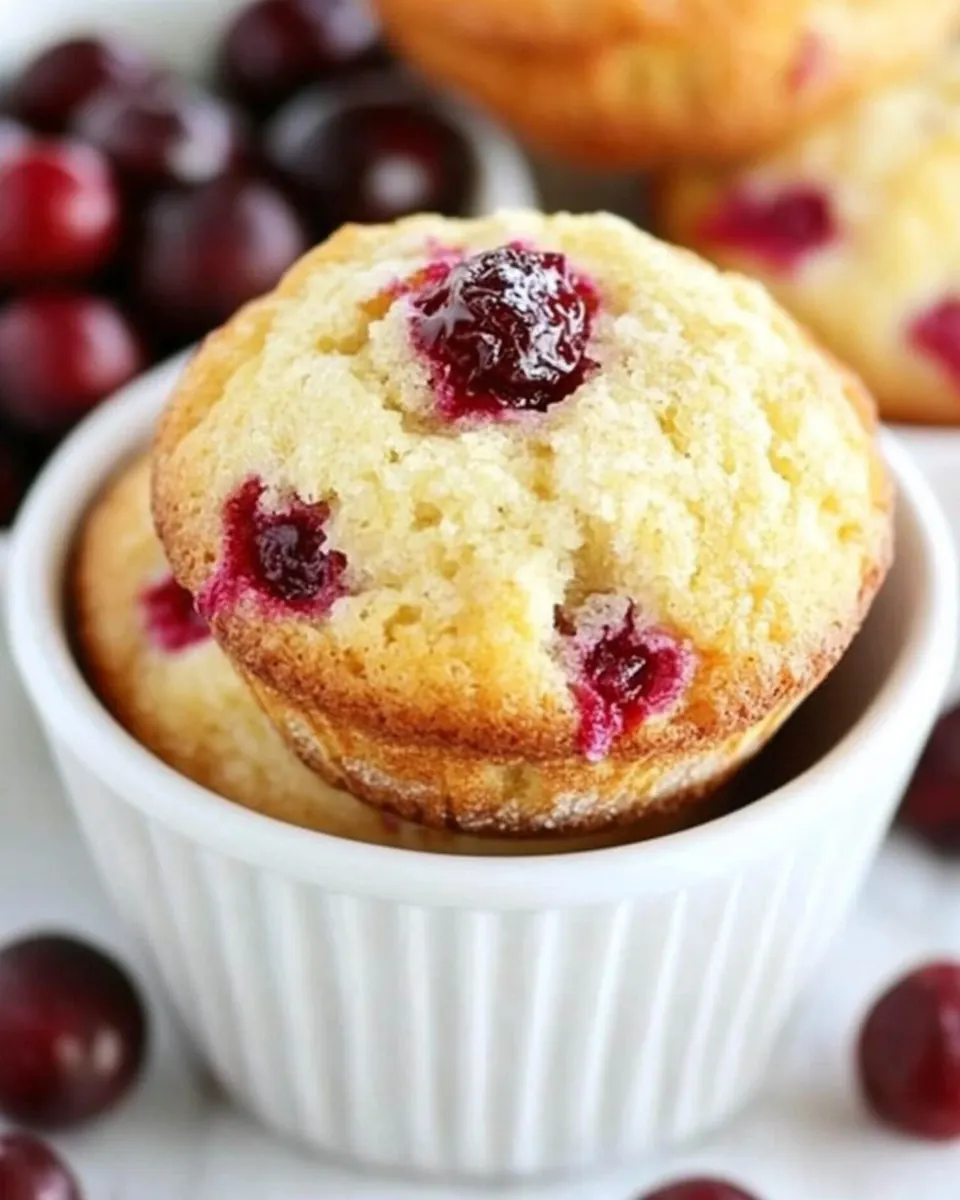 Cranberry Orange Muffins