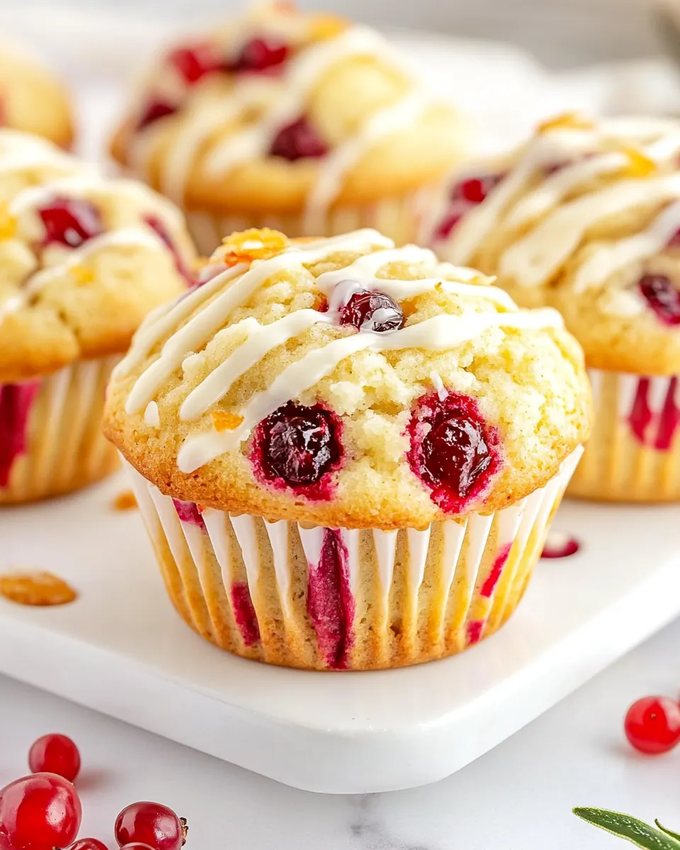 Cranberry Orange Muffins