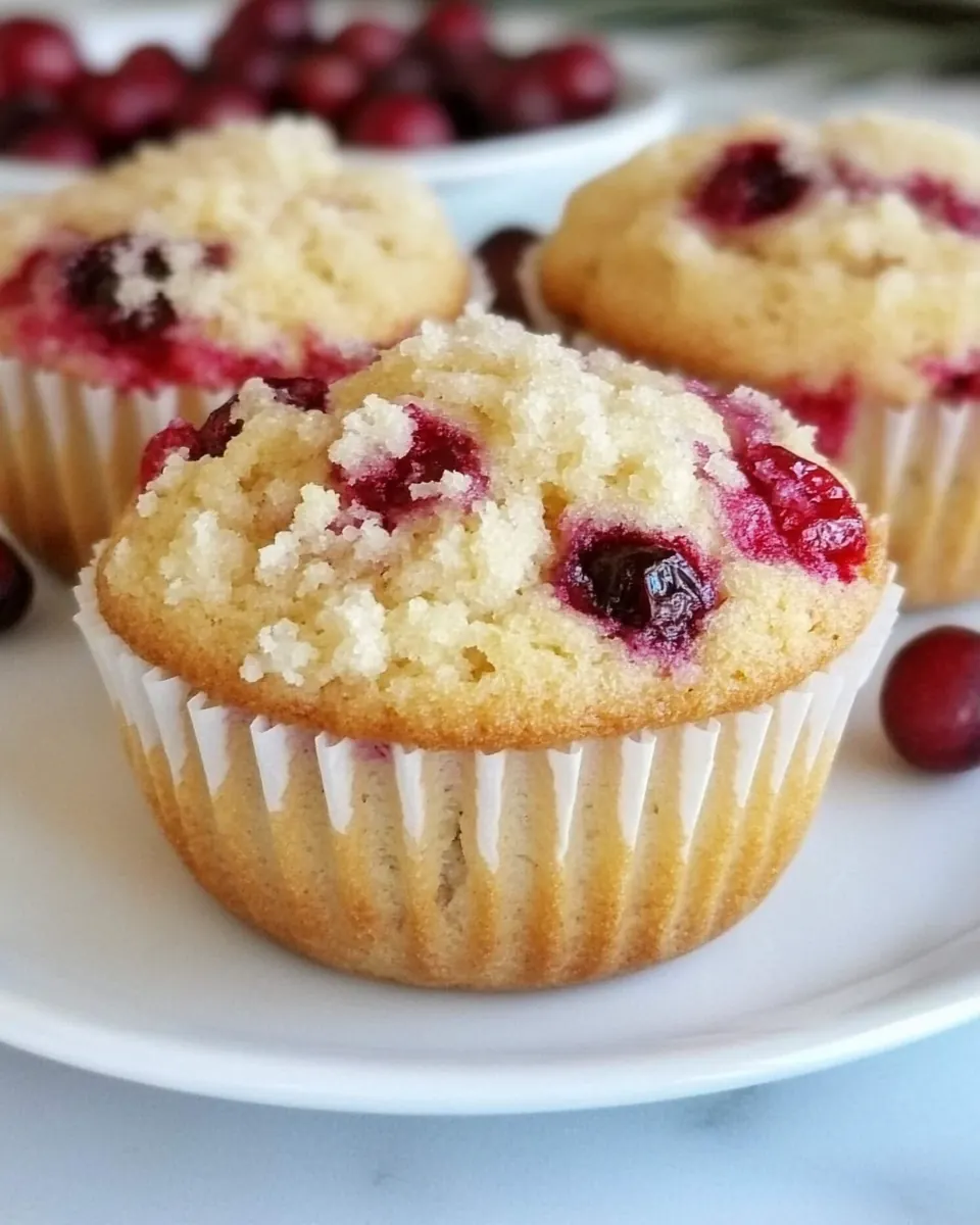 Cranberry Orange Muffins