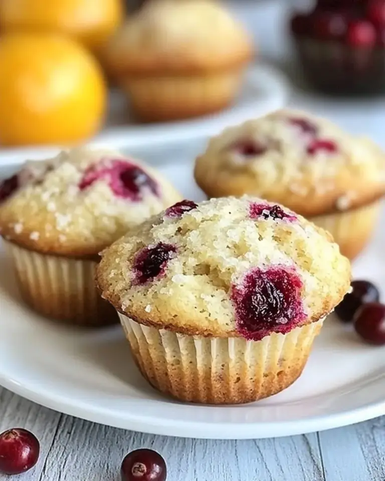Cranberry Orange Muffins