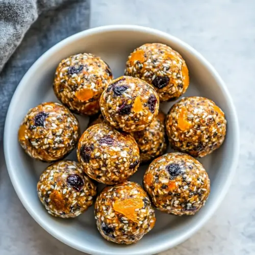 Cranberry Orange Protein Balls