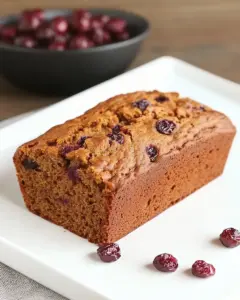 Cranberry Pumpkin Bread
