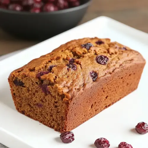 Cranberry Pumpkin Bread