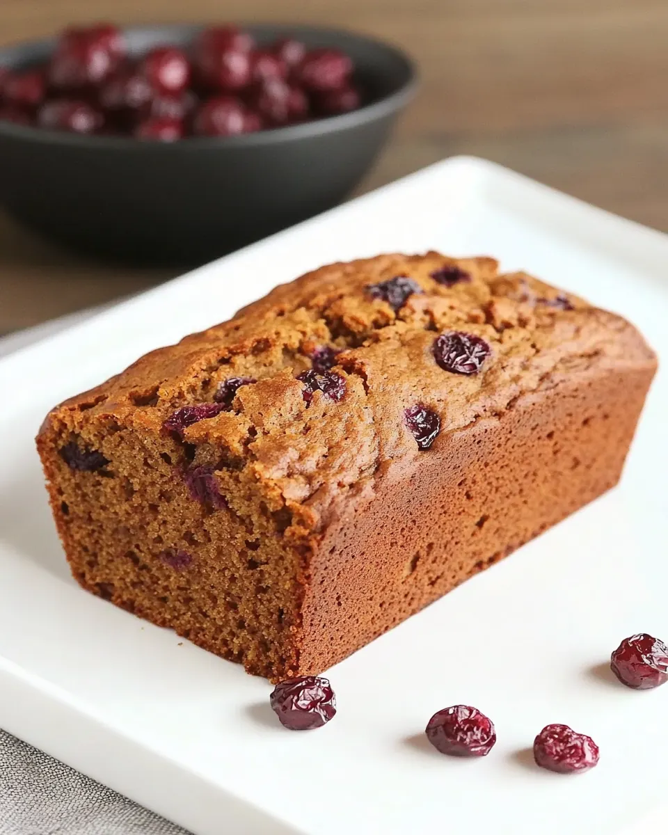 Cranberry Pumpkin Bread