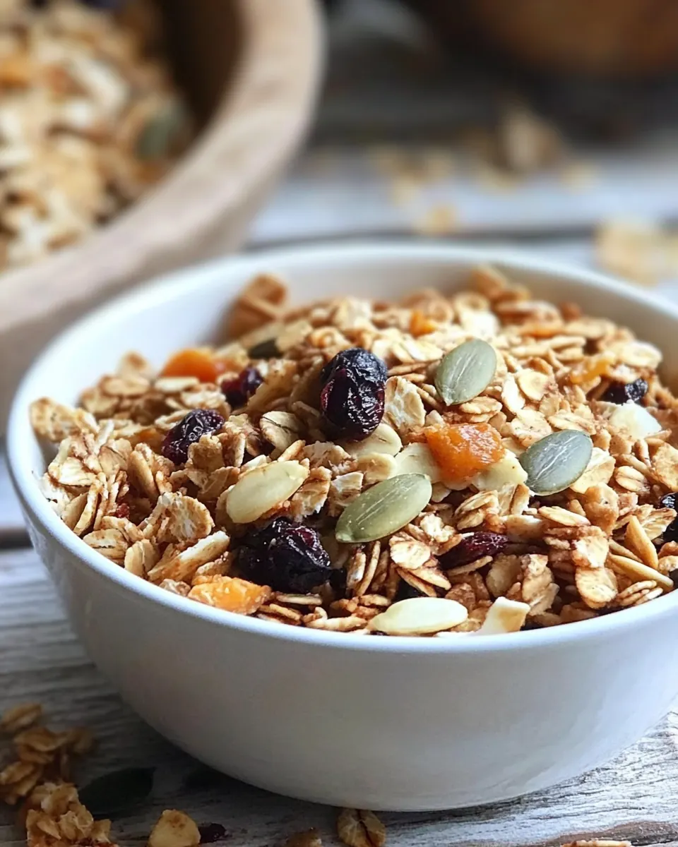 Cranberry Pumpkin Seed Granola