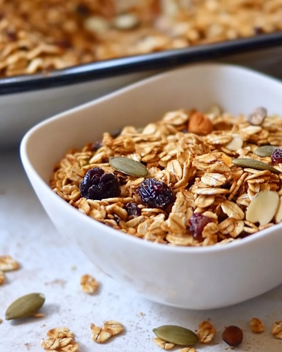 Cranberry Pumpkin Seed Granola
