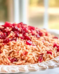 Cranberry Rice Pilaf