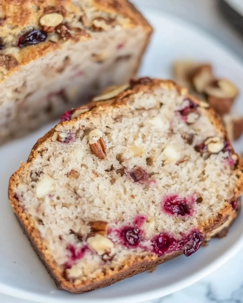 Cranberry Walnut Bread