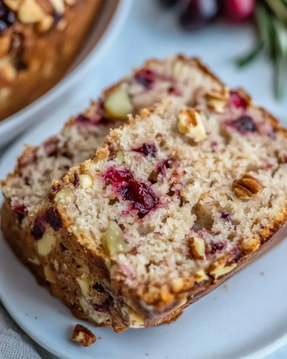 Cranberry Walnut Bread