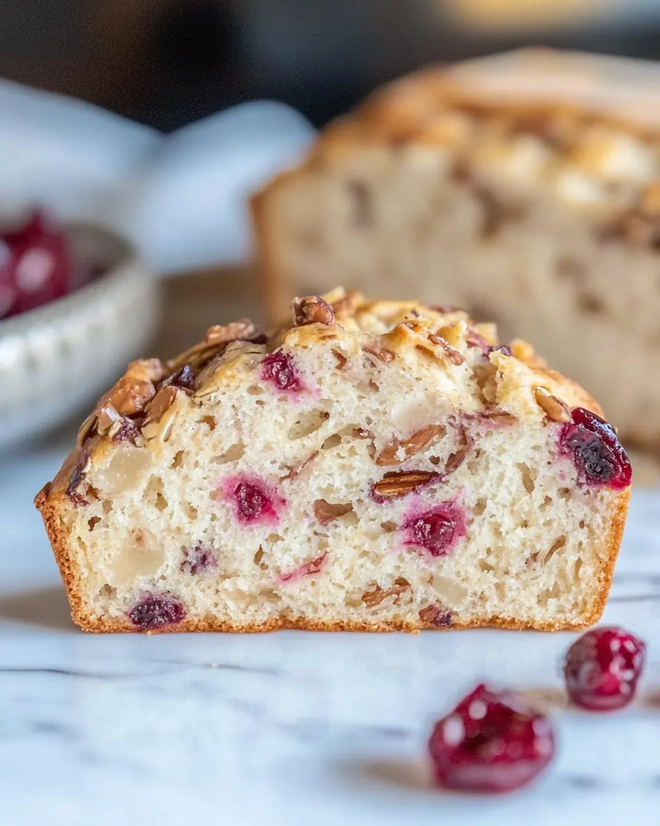 Cranberry Walnut Bread