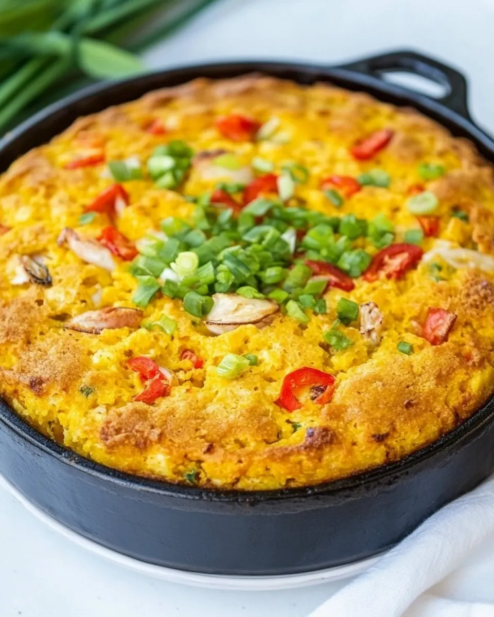 Crawfish Cornbread