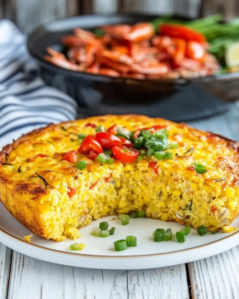 Crawfish Cornbread