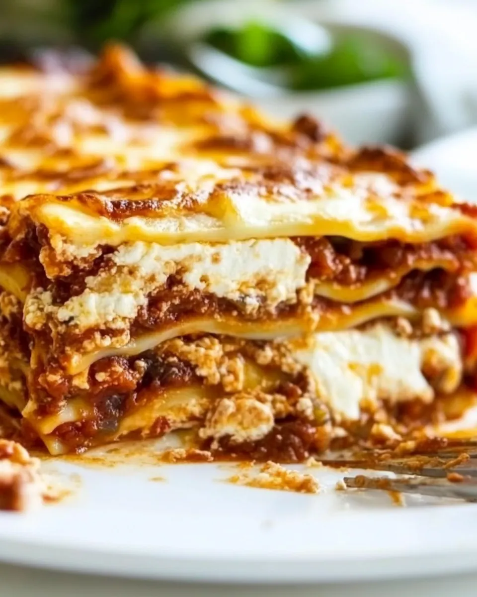 Cream Cheese Lasagna