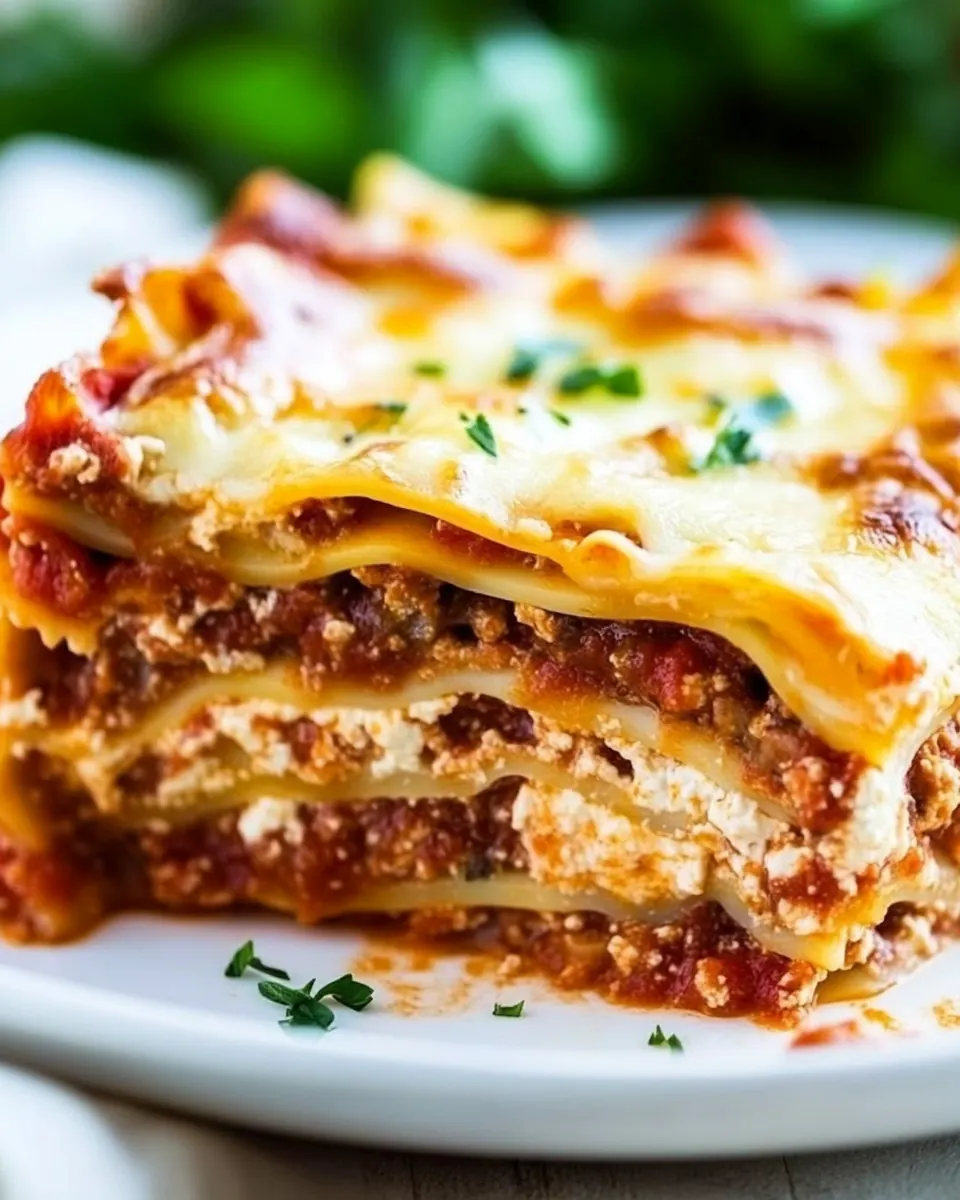Cream Cheese Lasagna