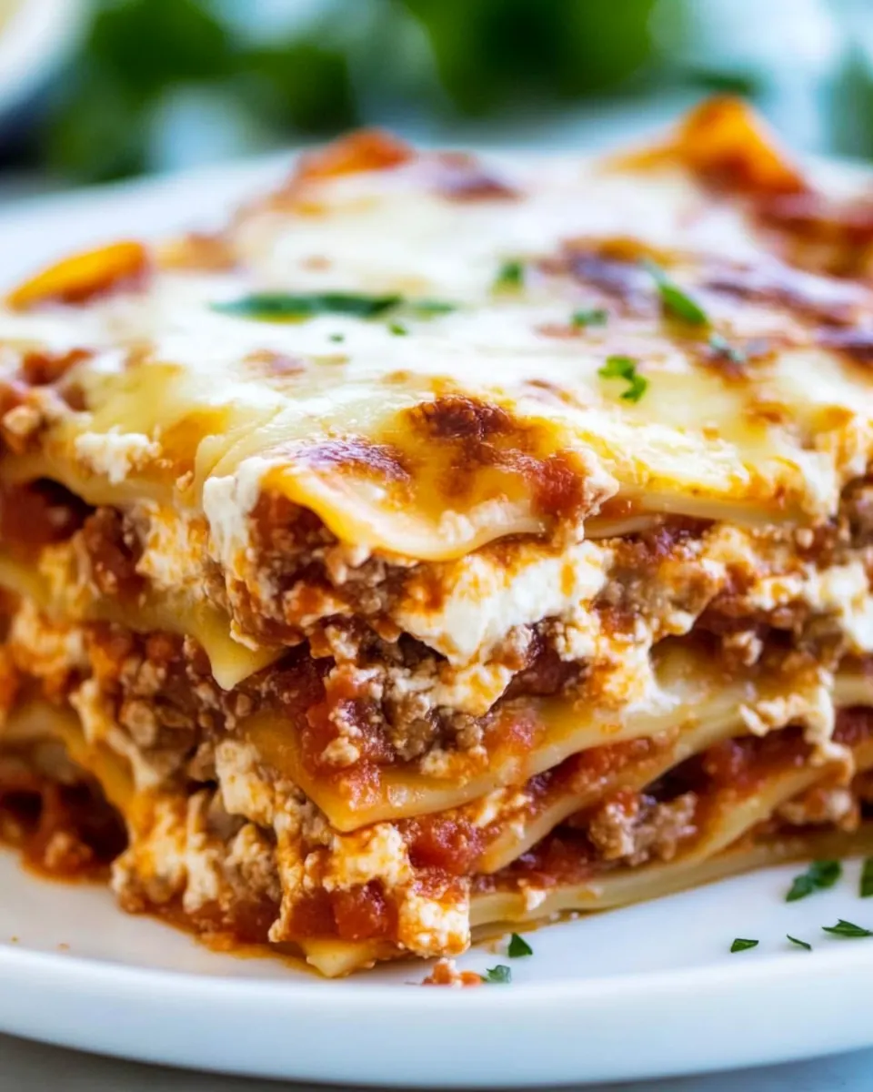 Cream Cheese Lasagna