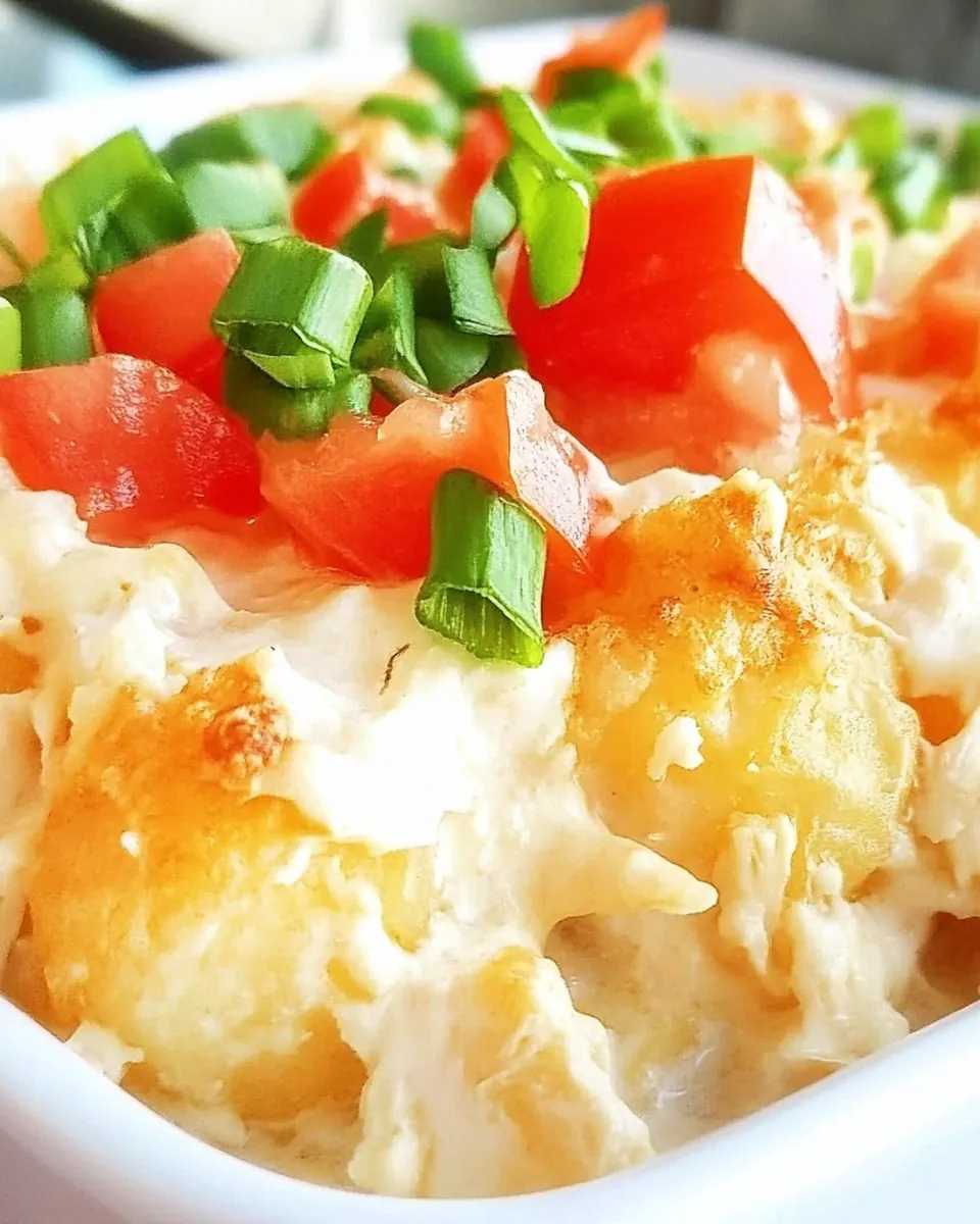 Cream of Chicken Tater Tot Casserole