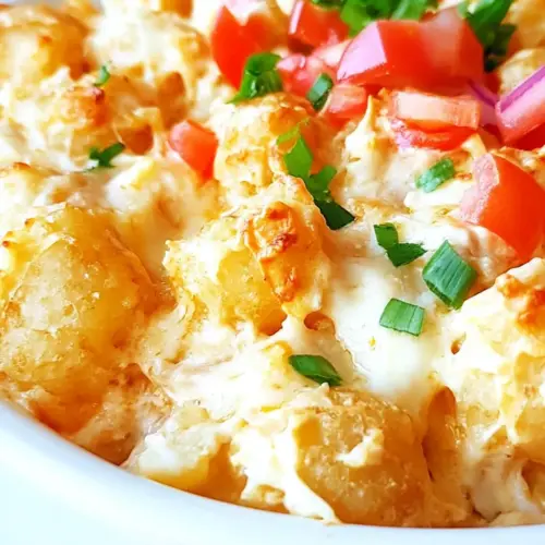 Cream of Chicken Tater Tot Casserole