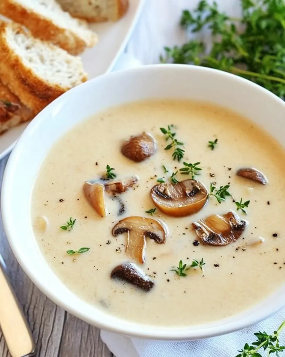 Cream of Mushroom Soup