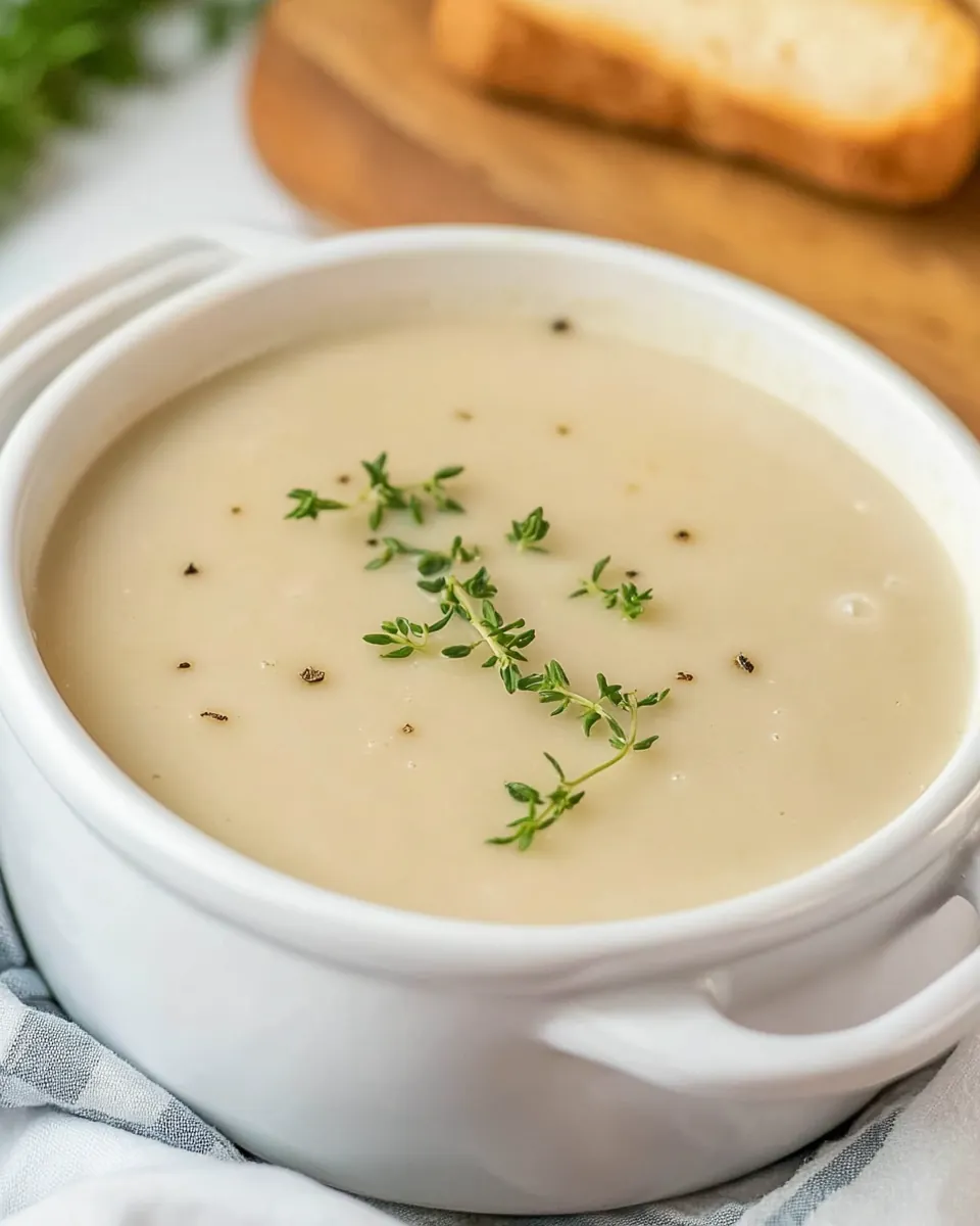 Cream of Onion Soup