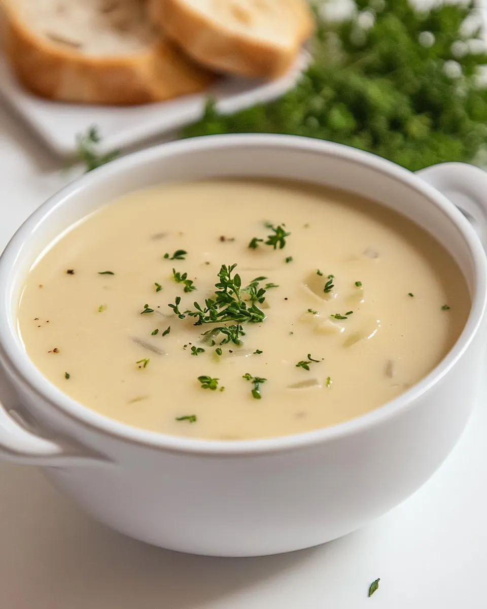 Cream of Onion Soup