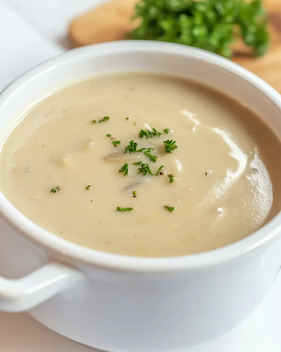 Cream of Onion Soup