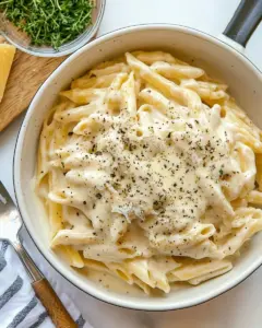 Creamiest Four Cheese Pasta
