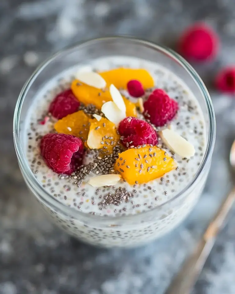 Creamsicle Chia Seed Pudding