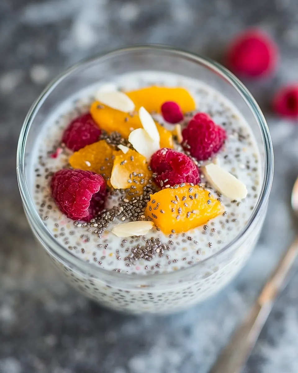 Creamsicle Chia Seed Pudding