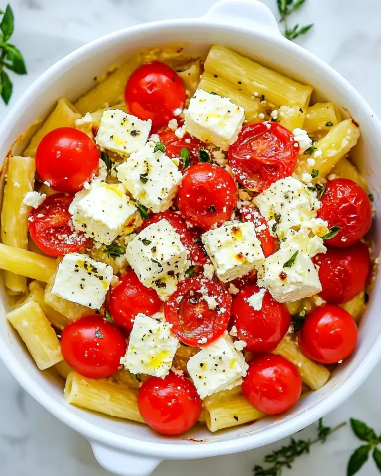 Creamy Baked Feta Pasta