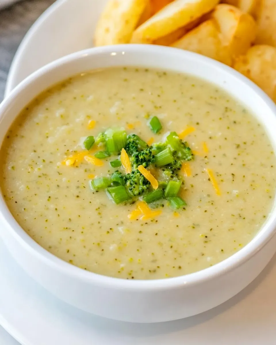 Creamy Broccoli Potato Soup