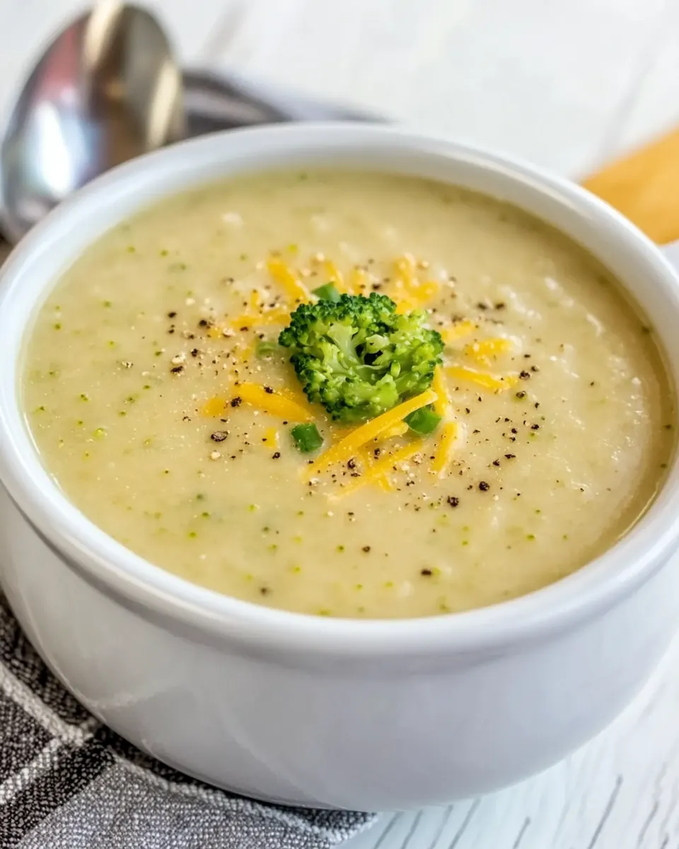 Creamy Broccoli Potato Soup