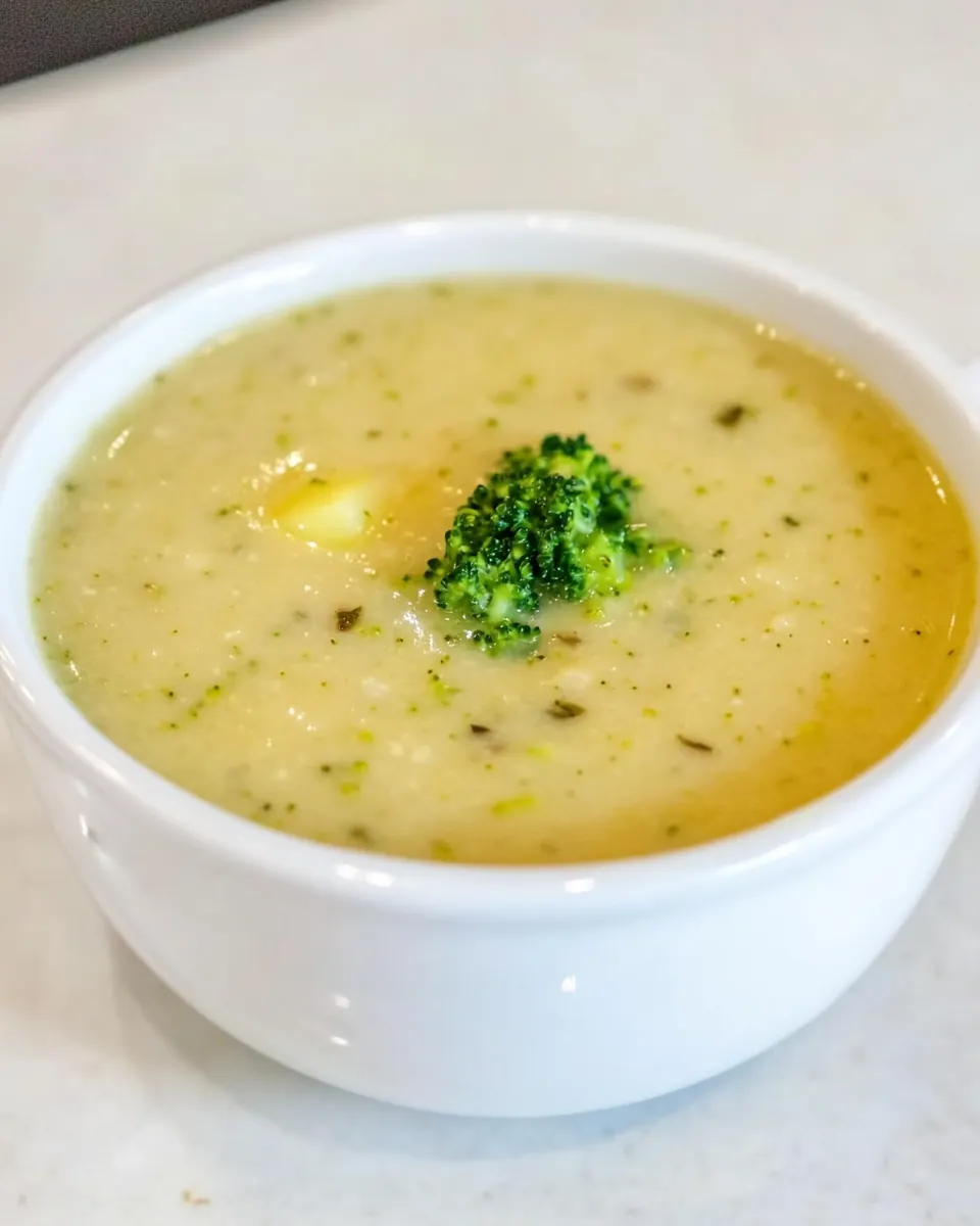 Creamy Broccoli Potato Soup