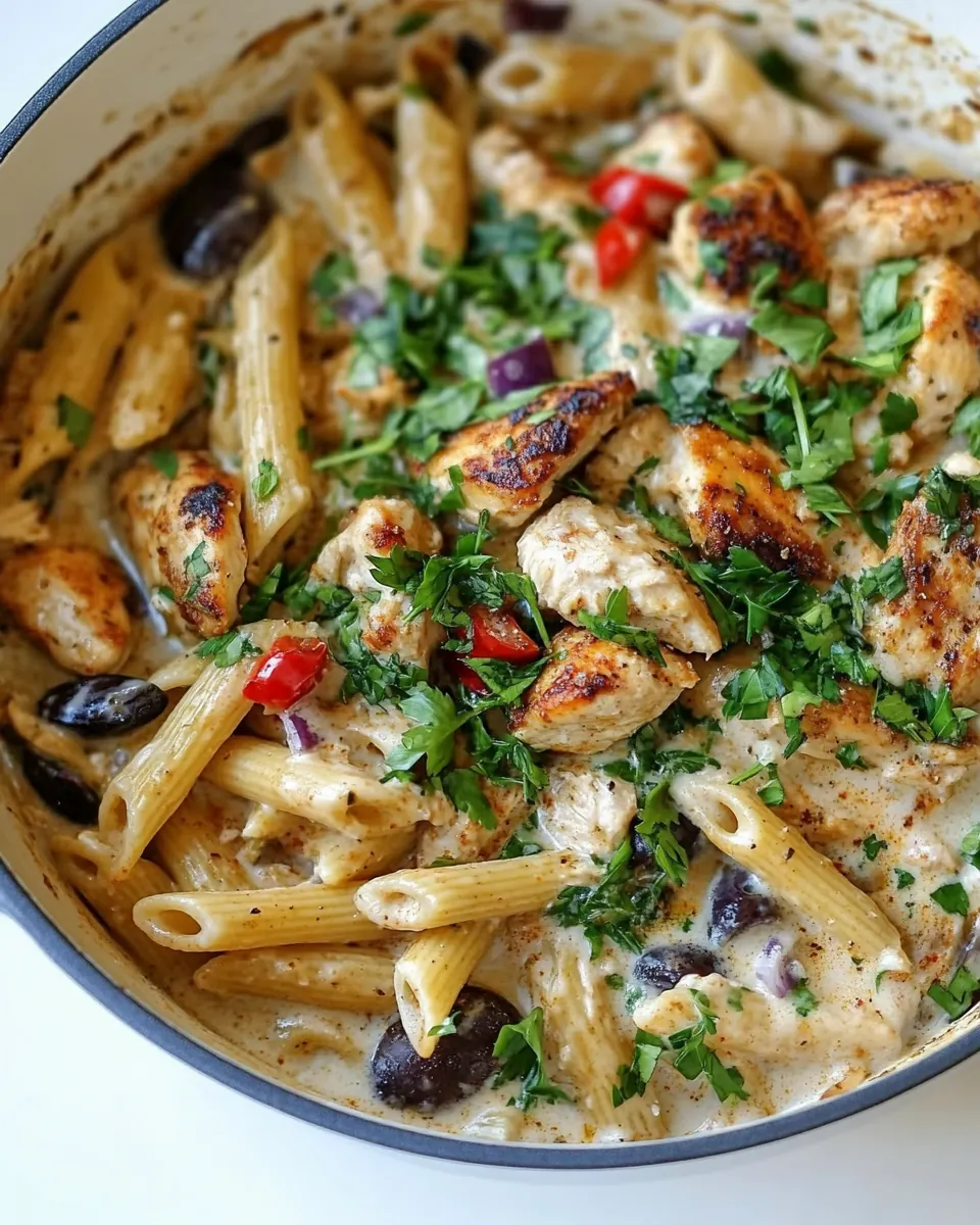 Creamy Cajun Chicken Penne Pot