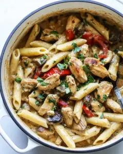 Creamy Cajun Chicken Penne Pot