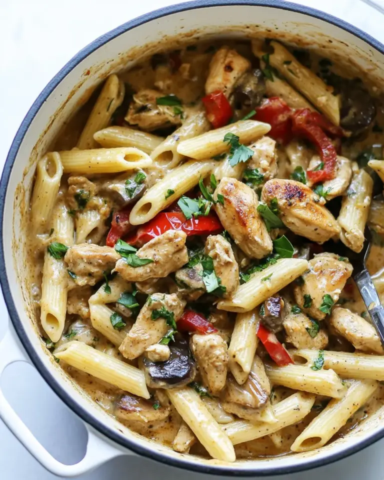 Creamy Cajun Chicken Penne Pot