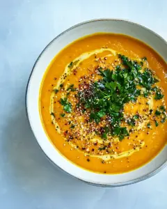Creamy Carrot Coconut Soup