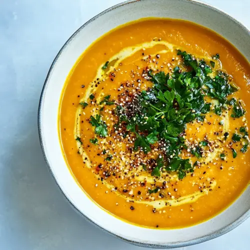 Creamy Carrot Coconut Soup