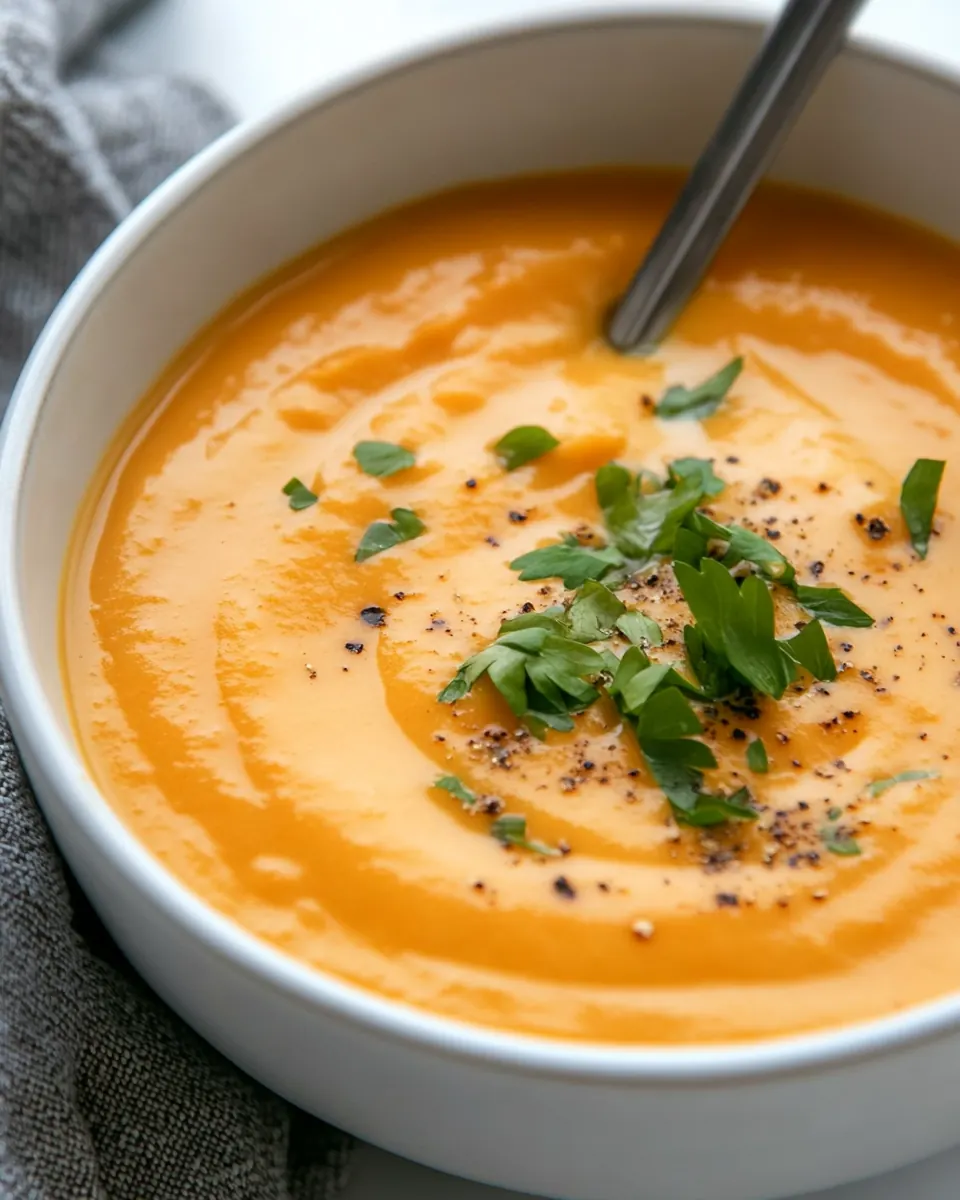 Creamy Carrot Soup