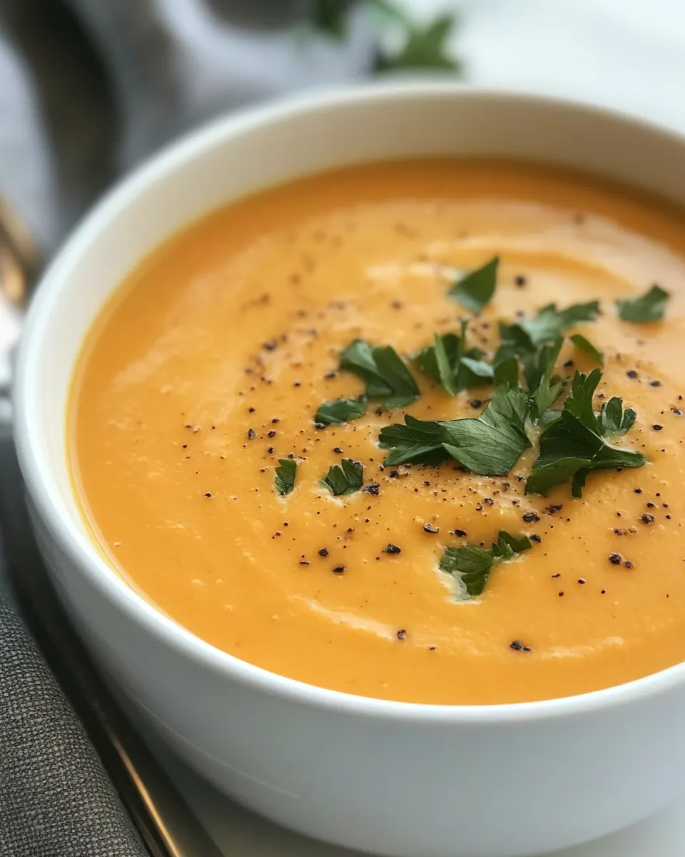 Creamy Carrot Soup