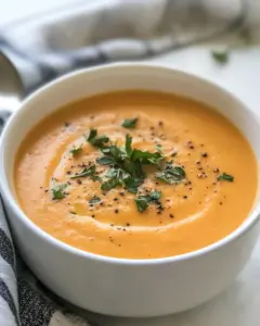 Creamy Carrot Soup