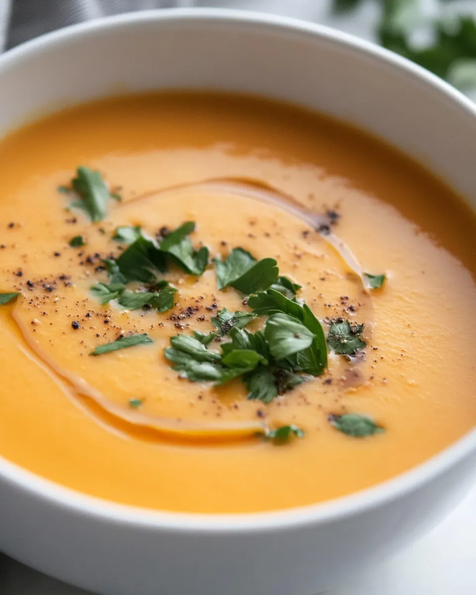 Creamy Carrot Soup