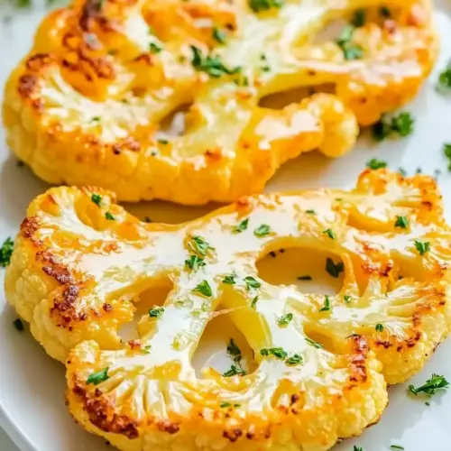 Creamy Cauliflower Steaks