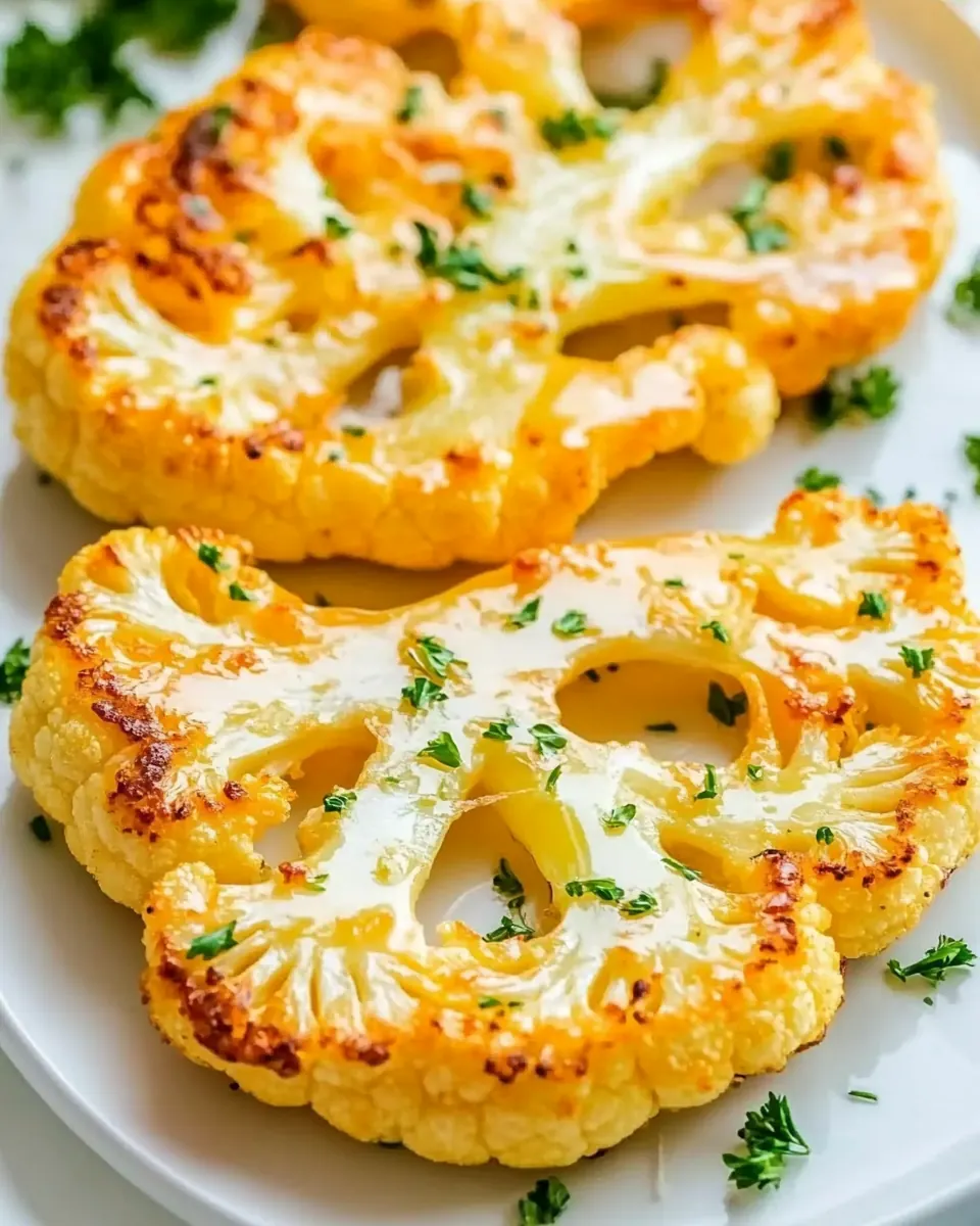 Creamy Cauliflower Steaks