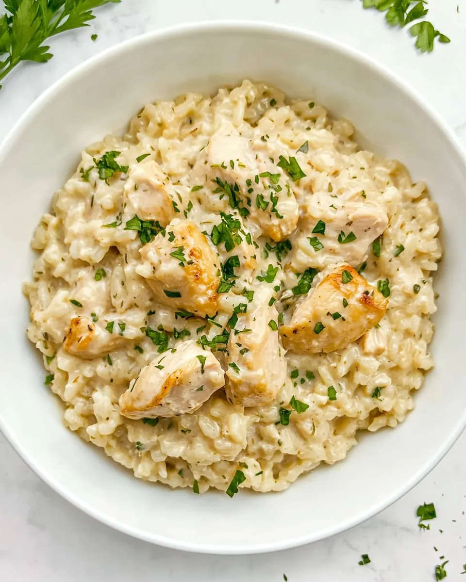 Creamy Chicken And Rice