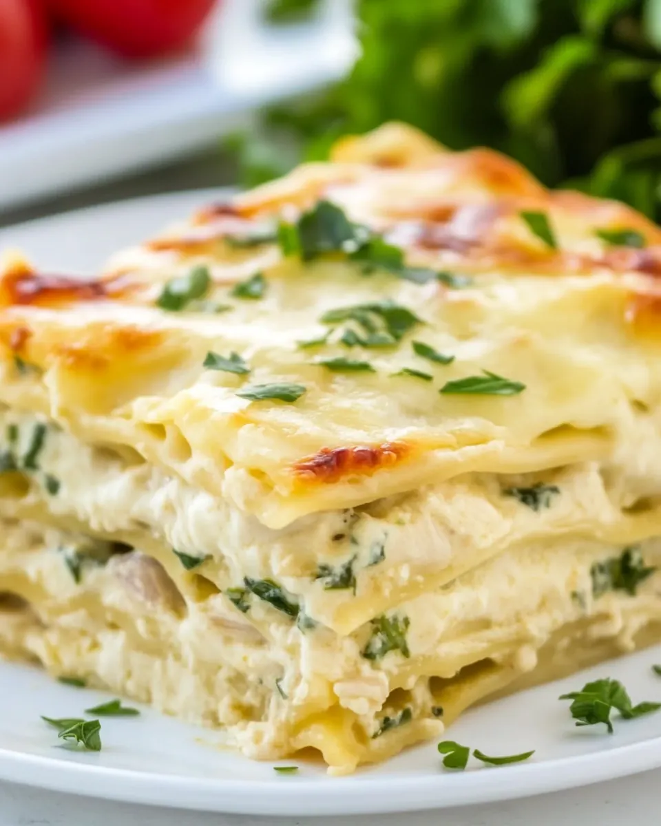 Creamy Chicken Lasagna